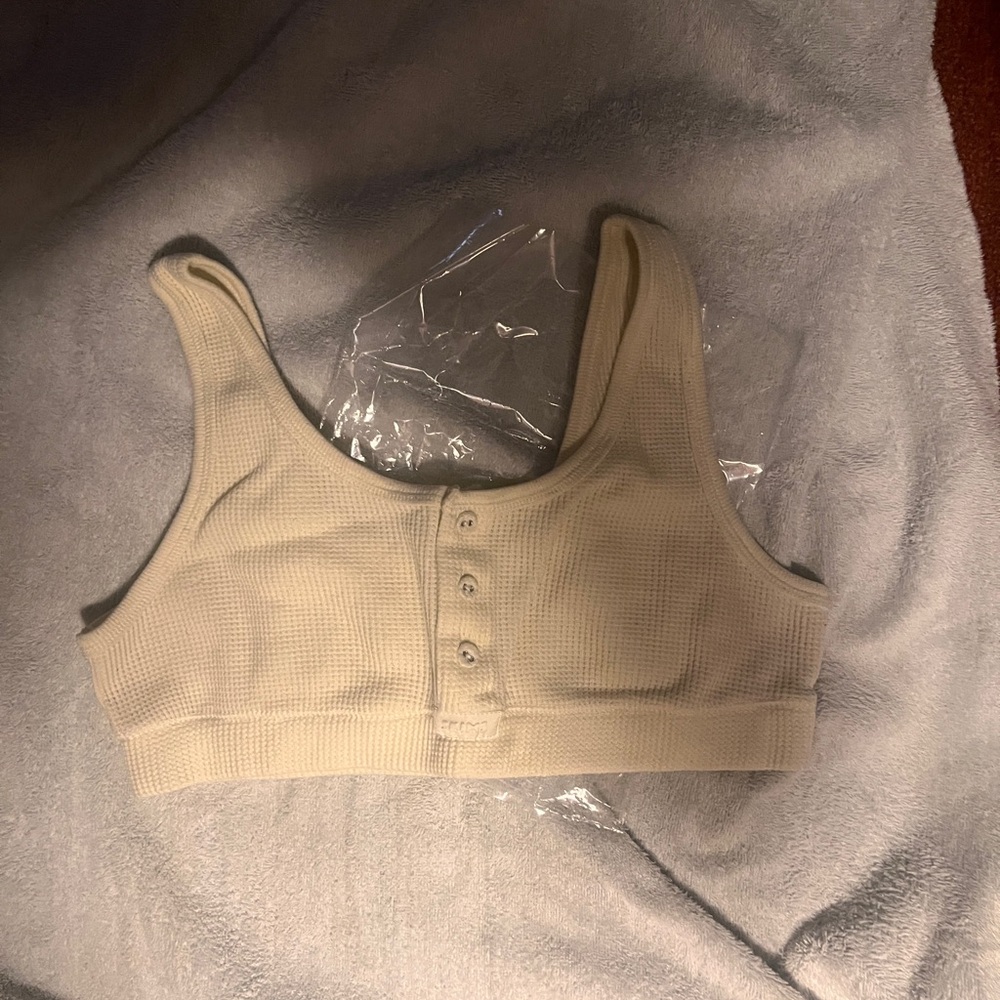 New with Tags Skims waffle knit bra!